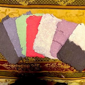 🔥HOMEADE HIPPIE PAPER CARDS, ONE OF A KIND! 1 OF 1